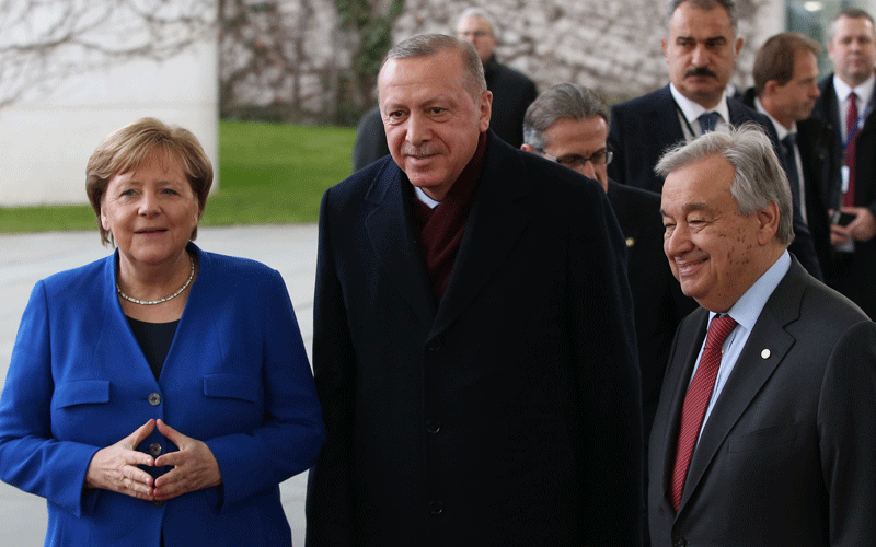 World powers agree new push for Libya peace, heed embargo