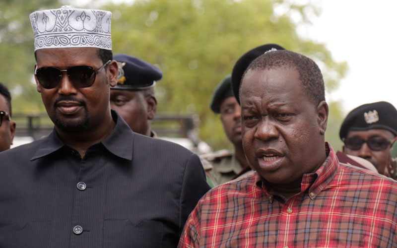 Contraband trade funding terrorists, reveals Matiang’i