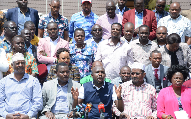 Tanga Tanga MPs vow to defend original BBI report