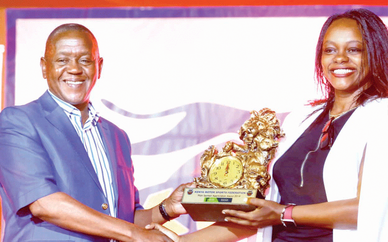 Uproar as KMSF award its own boss at gala