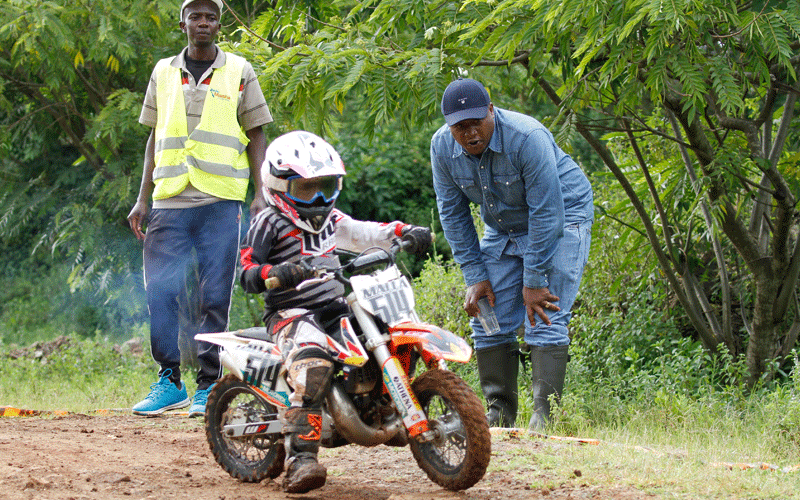 Wahome claim top as new entrants impress in Motocross Champions