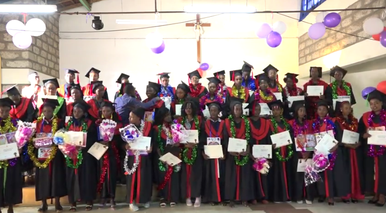 37 girls graduate at Mrembo Empowerment Centre