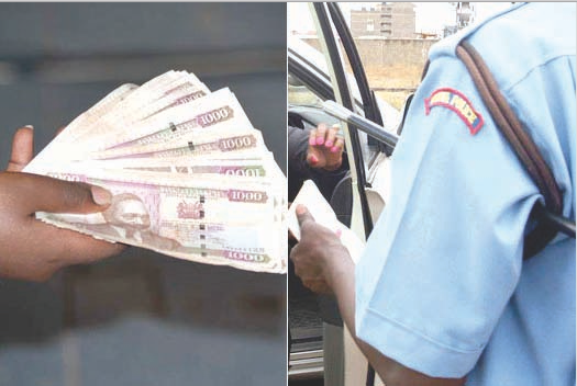Cop swallows bribe  money to destroy evidence