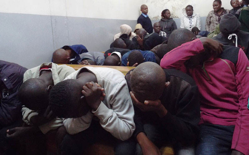 Suspects in KDF recruitment scam released on bond