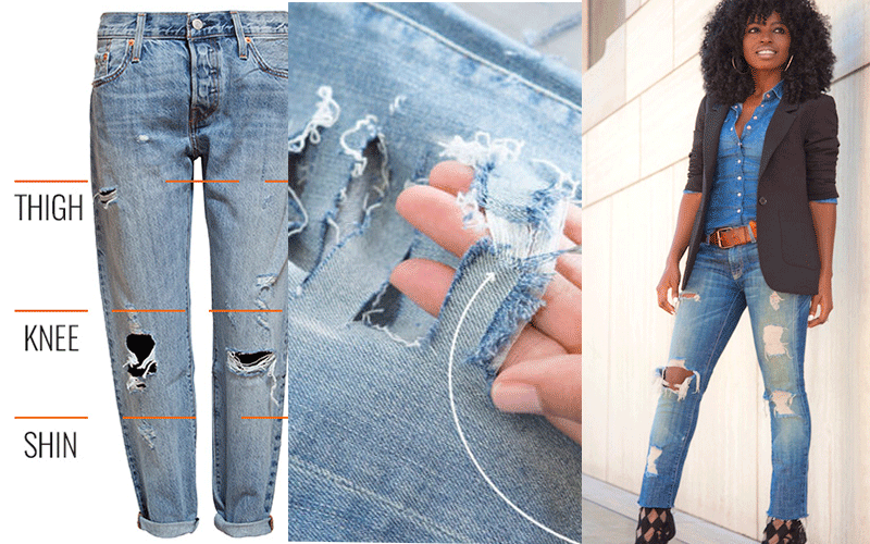 How to distress your jeans at home