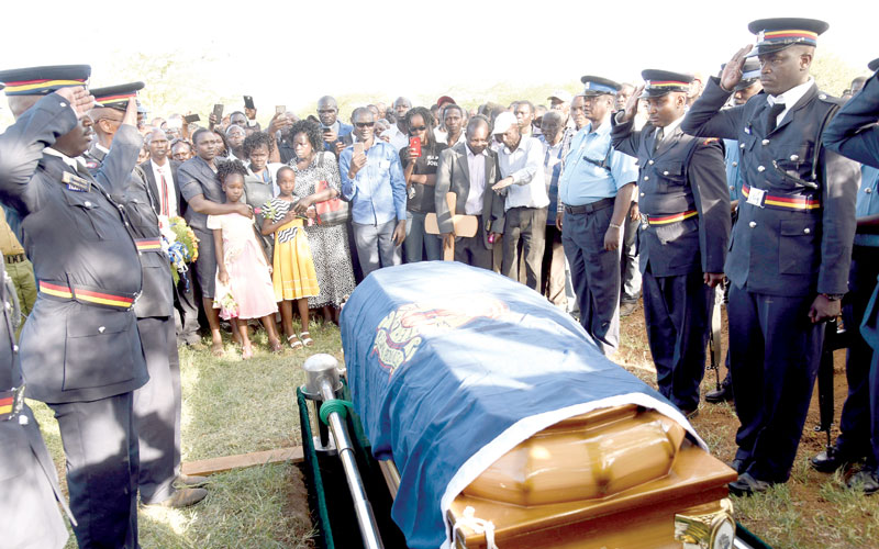 Rogue officer suspected to have shot dead colleagues in Kayole