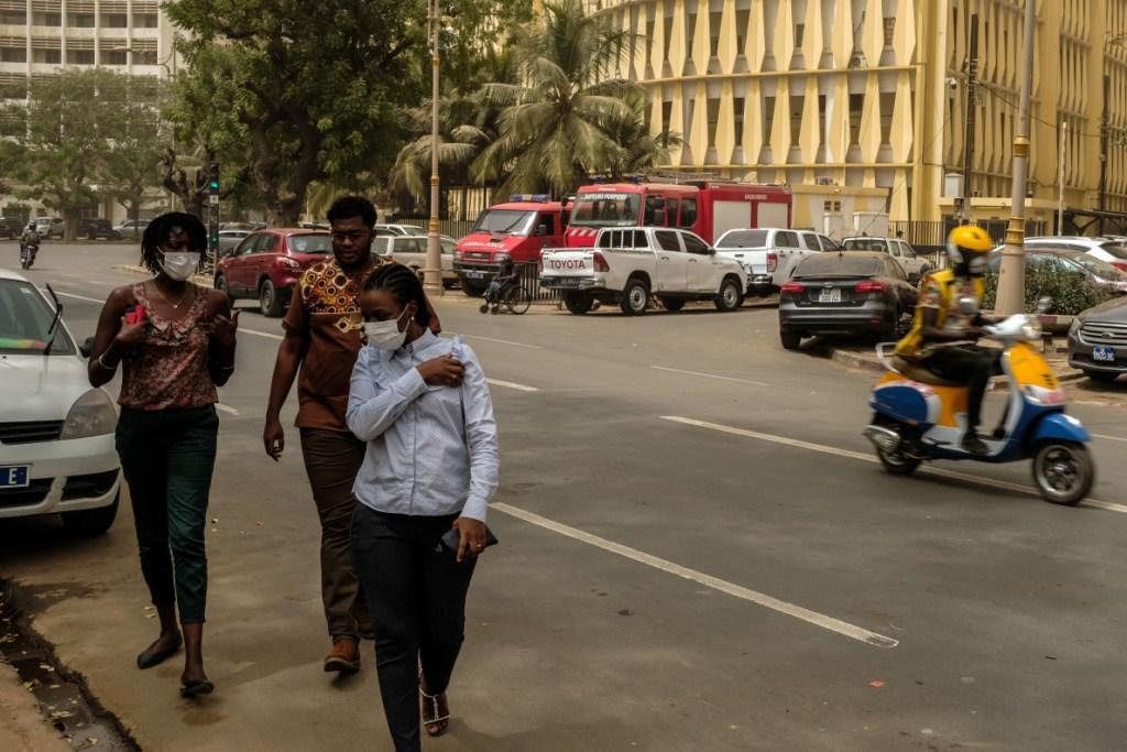 Storm shrouds Senegalese capital Dakar