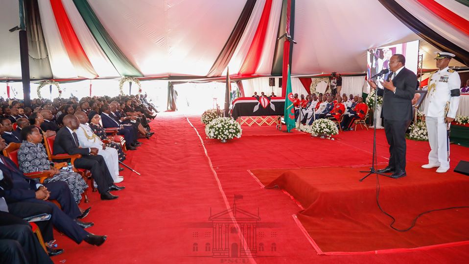 Kenyans bid Daniel Moi farewell
