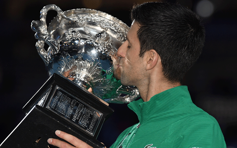 Novak Djokovic bags eighth Australian Open