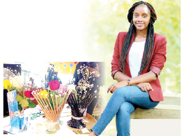 Youth uses art to fix waste menace