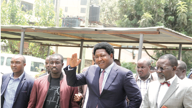 Olekina vows to fight on for rights of ‘Maa’ despite arrest