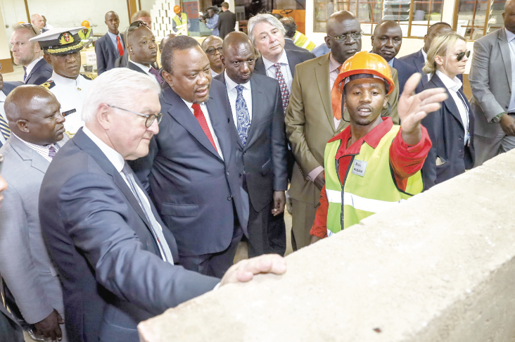 Uhuru, German counterpart launch Sh4b youth initiative