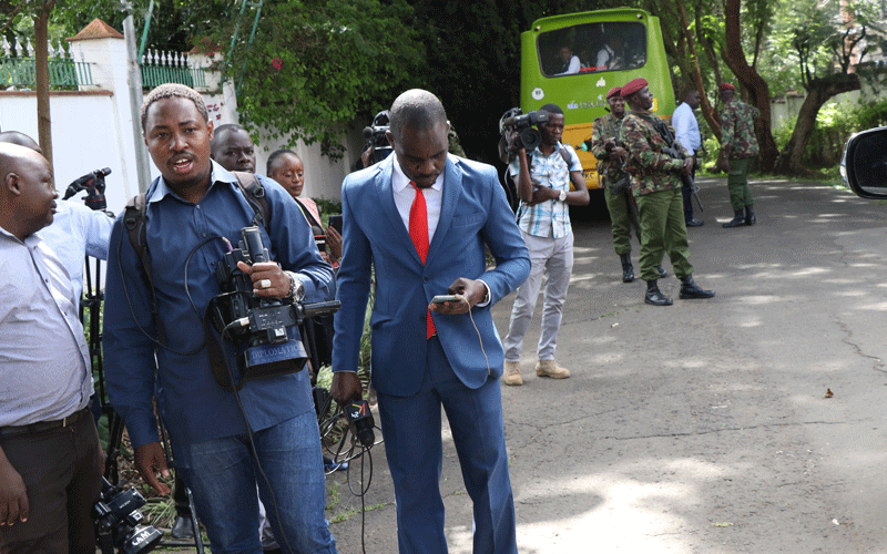 Journalists kept out of President Daniel Moi residence