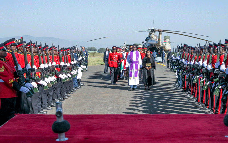 Military did Kenya proud at President Daniel arap Moi Moi burial