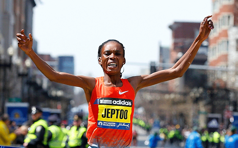 Jeptoo returns to training after serving four-year doping ban