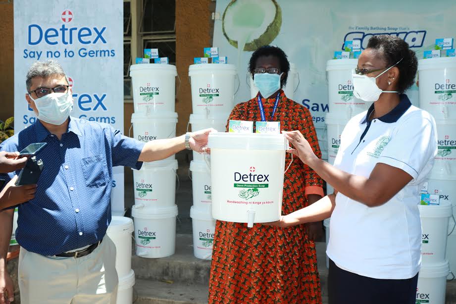 Pwani Oil donates hand washing kits, soap to nurses in 11 counties