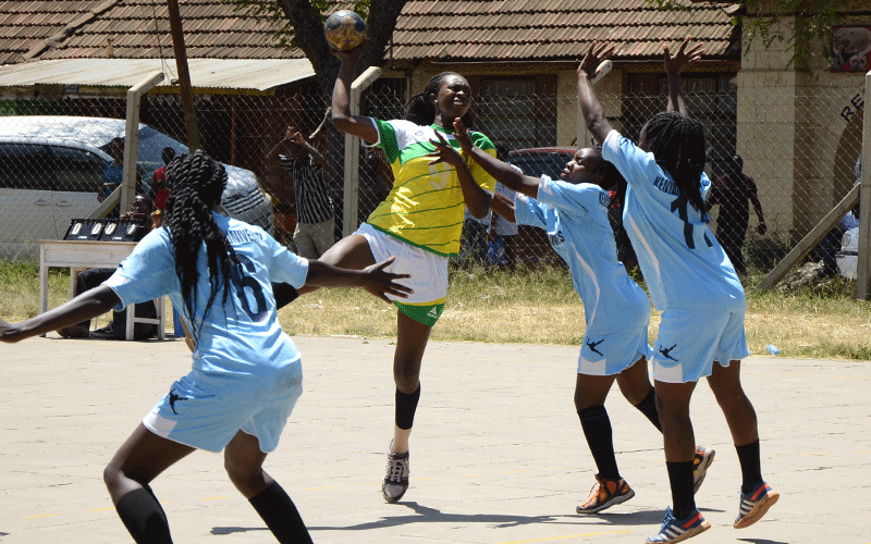 Sharks edge NCPB in hot women handball race