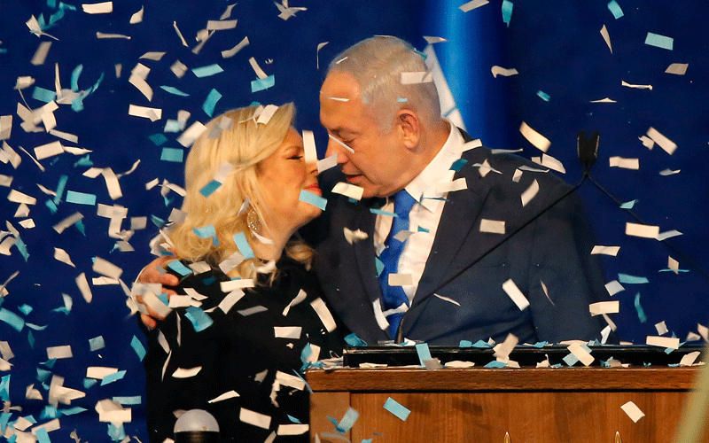 Israel PM Netanyahu claims victory in Israeli poll