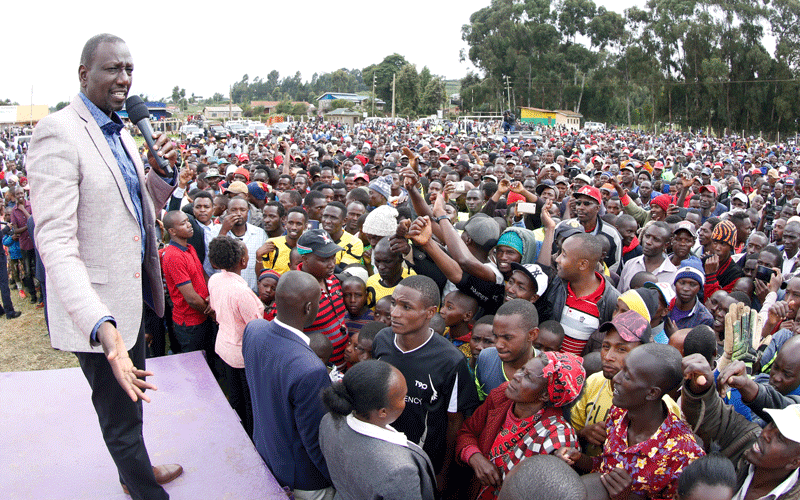 Gloves are off as DP Ruto takes on rivals, ‘system’