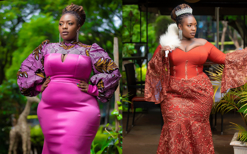 Meet Lyndah, a fashionista per excellence, freelance plus-size model