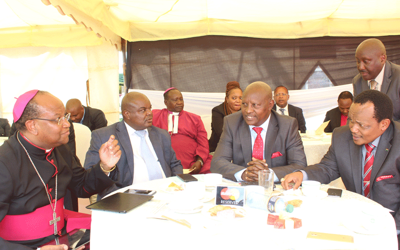 Nyeri leaders put differences aside to pursue development