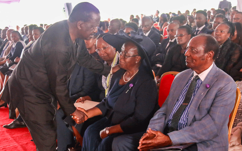 Raila hits at leaders donating to Church using graft money