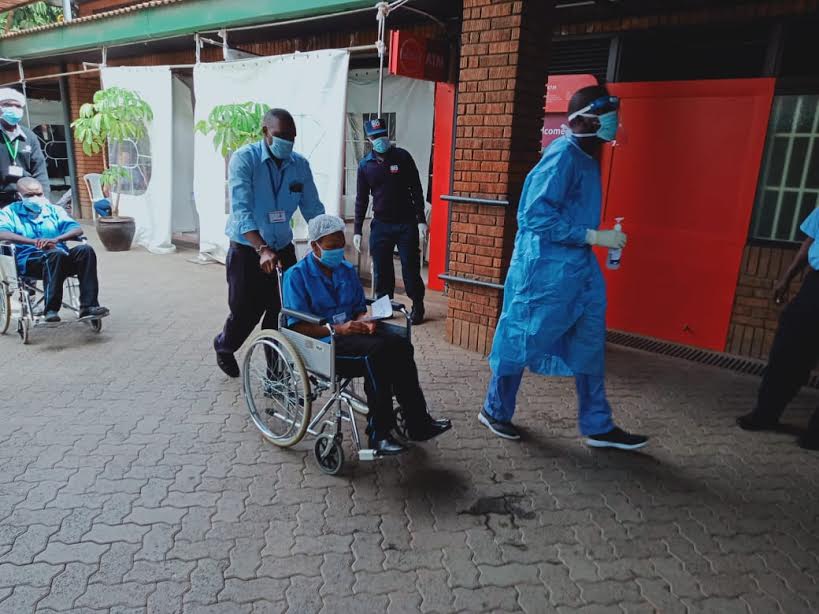 Aga Khan Hospital conducts COVID-19 patient influx drill
