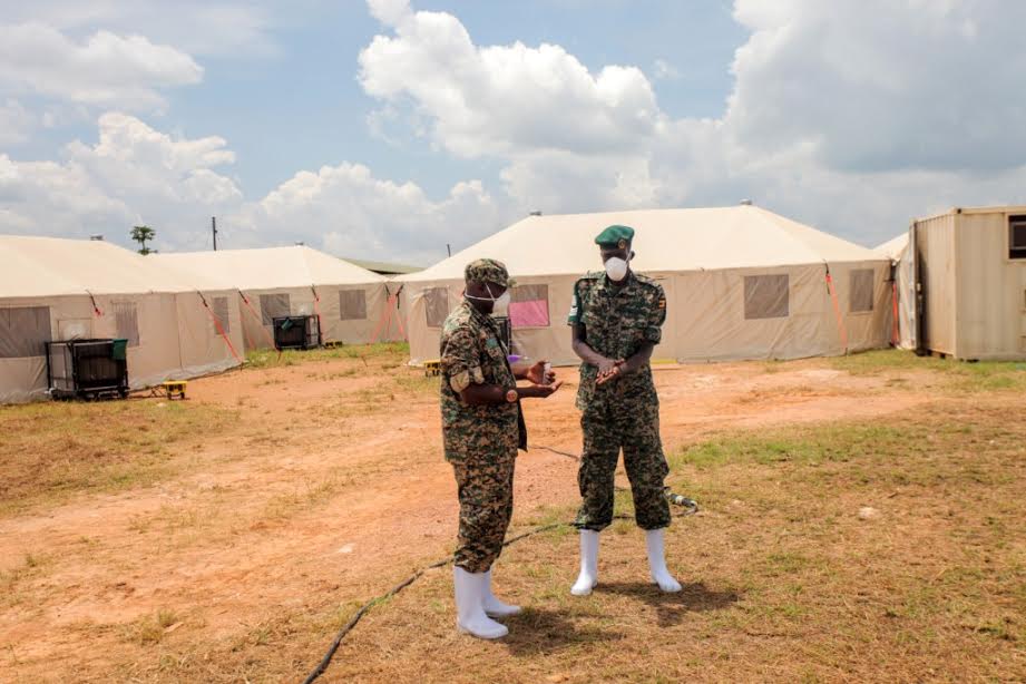 Ugandan military starts manufacturing masks in efforts to combat COVID-19