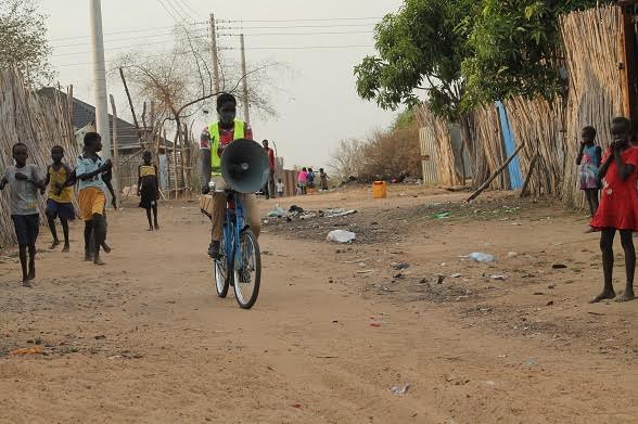 South Sudan youth in the frontlines against COVID-19 pandemic