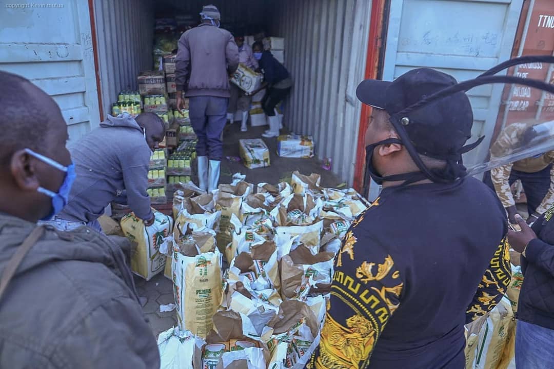 COVID-19: Hennessy responds after Sonko added its product in food donations