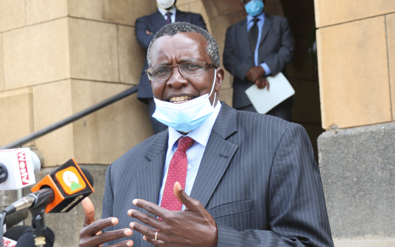 Chief Justice Maraga delays return of open court sessions