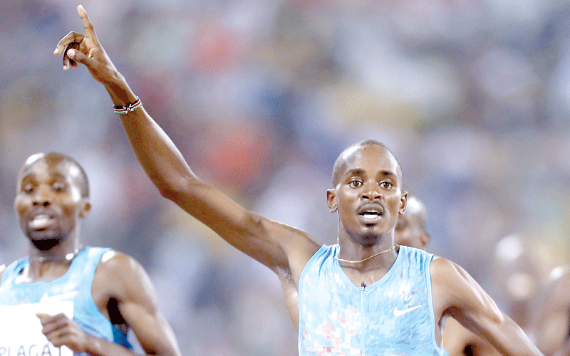 Olympics delay boost for Manangoi who is returning from hamstring injury