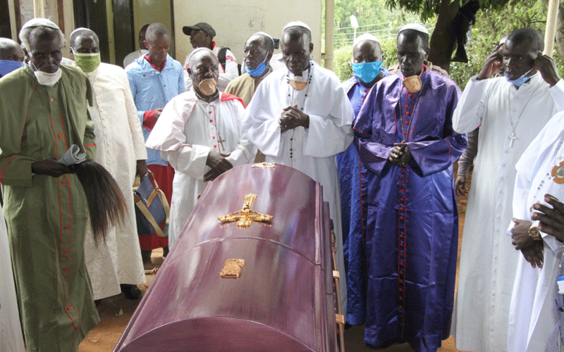 Controversy reigns as splinter Legio Maria church pope is buried