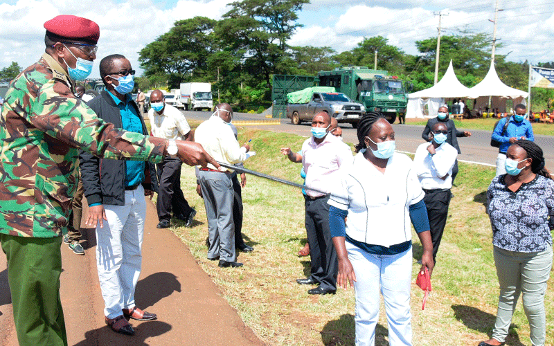 Medics, GSU clash at Thika roadblock over movement