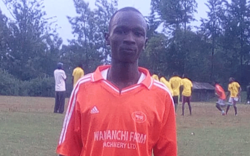 Meet Kiprotich: Budding football star keen to take  world by storm