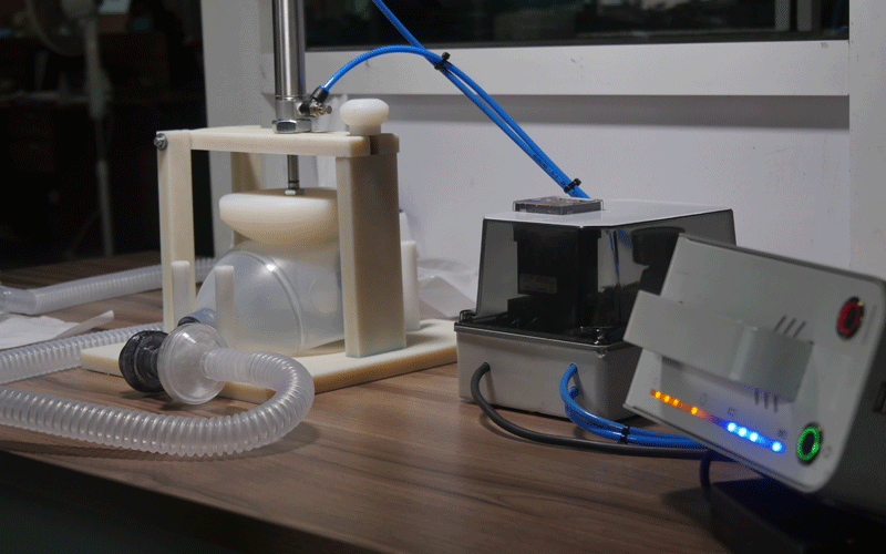 Steel firm develops ventilator to boost fight against virus