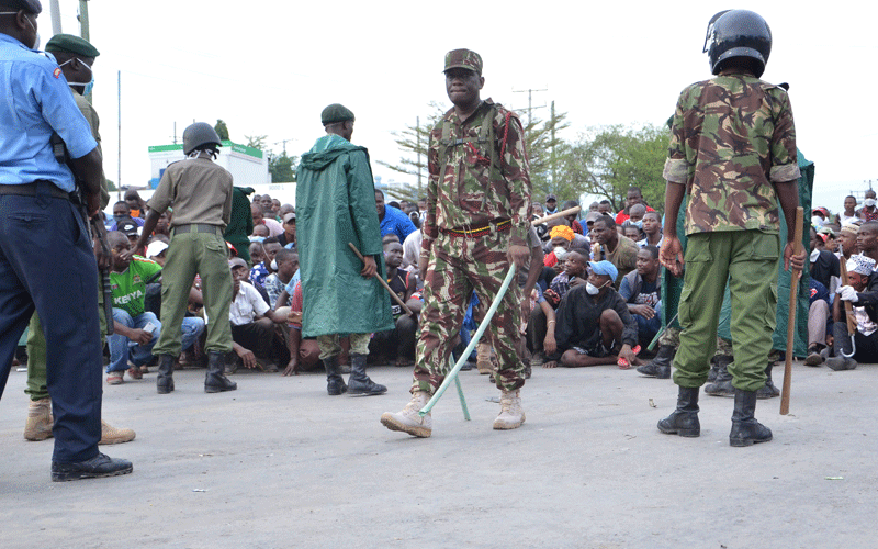 Rogue officers caught up in curfew defiance