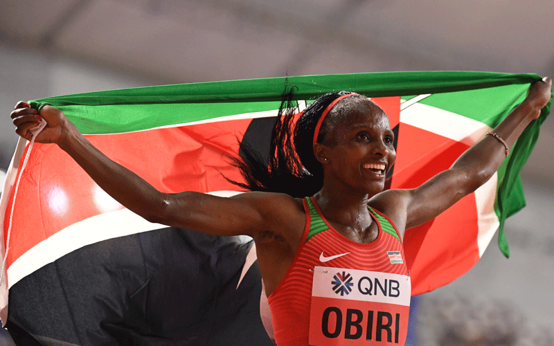 Obiri leads Kenyan trio to 5000m final