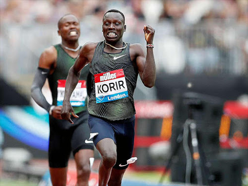 Silver medalist Korir urges sportsmen to lead campaign against COVID-19