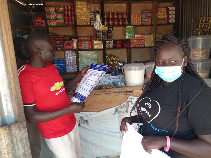 South Sudan’s internally displaced persons raise awareness on COVID-19 pandemic