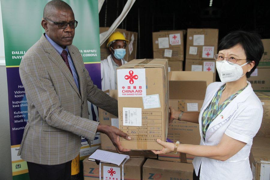 China donates medical supplies to help Tanzania fight COVID-19