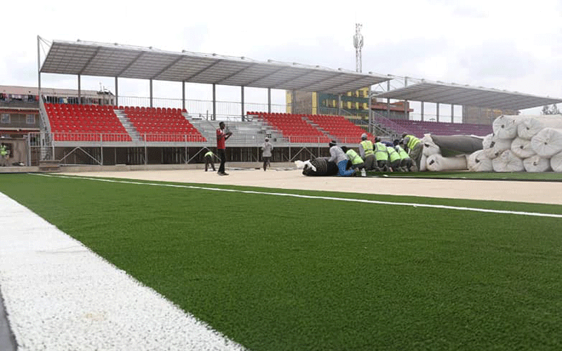 Vandalism at Dandora stadium?