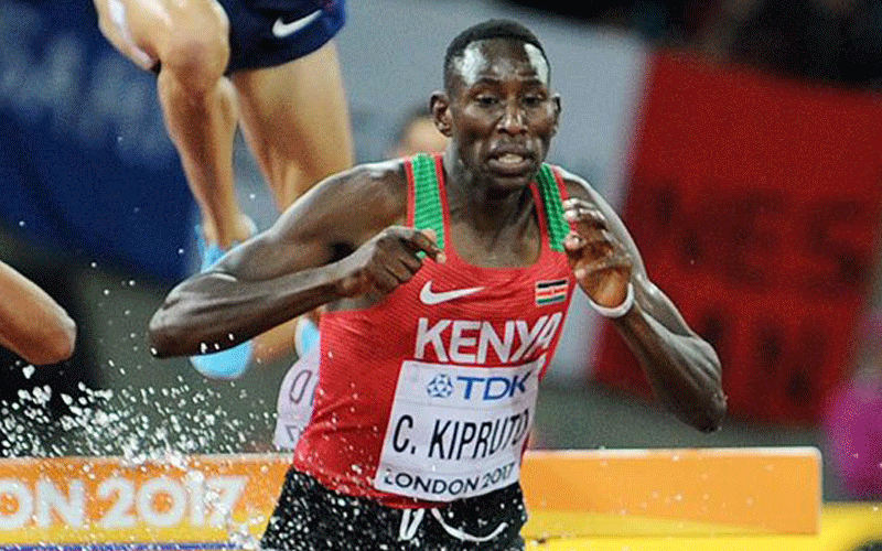 Olympic champ Kipruto in training, targets Continental Tour success