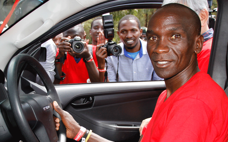 Kipchoge: Corona is like running a marathon uphill
