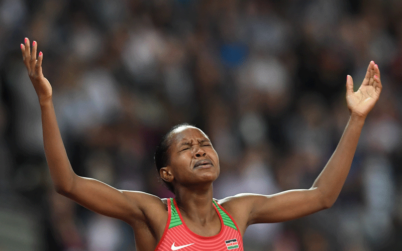 Champ Kipyegon says athletes will be glad to return to competition