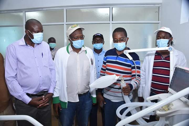 Governor Wa Iria builds a 35-bed ICU facility in 21 days