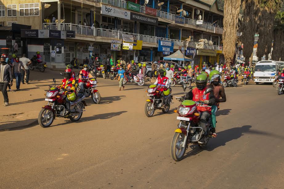 Commercial motorcyclists tested for COVID-19 in Rwanda