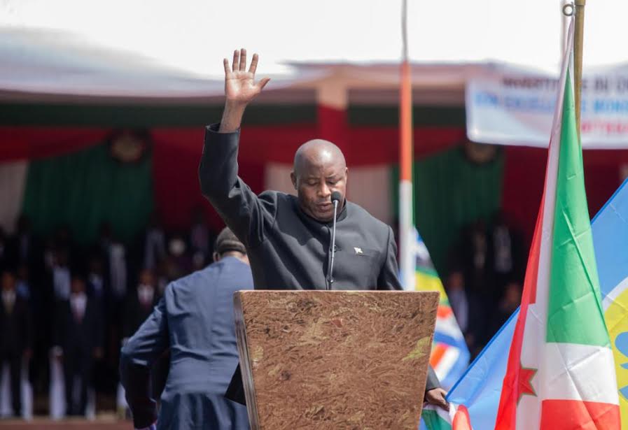 Burundi’s Evariste Ndayishimiye sworn in as new president