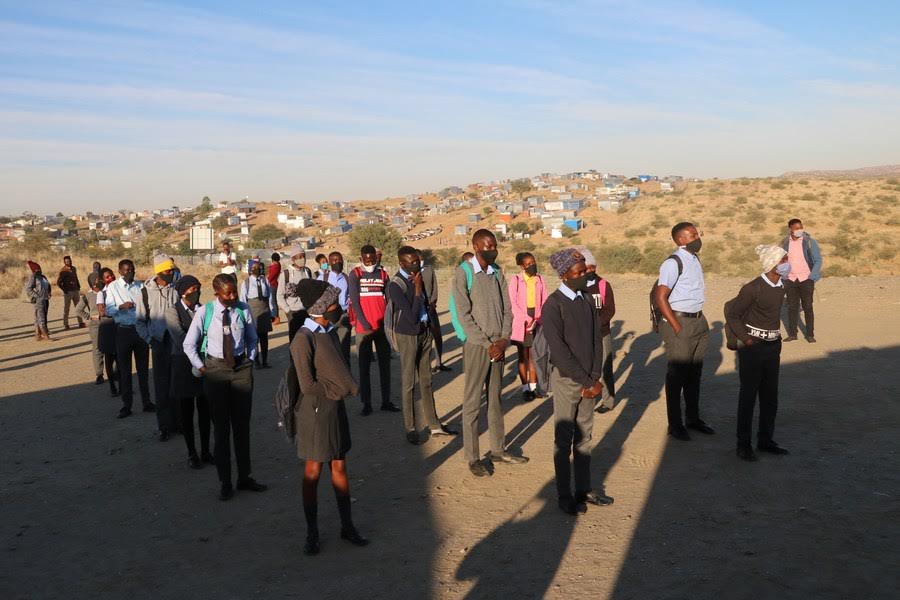 Namibian children adjust socializing rules amid COVID-19 pandemic