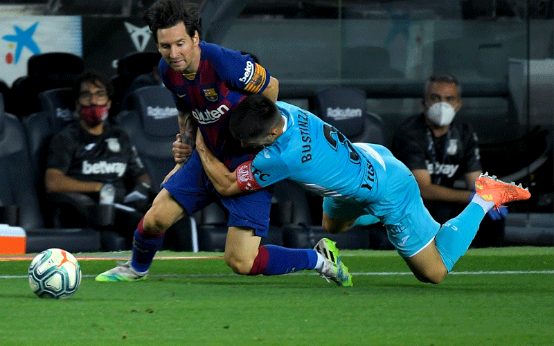 Barca cruise past Leganes to turn up heat on Real Madrid